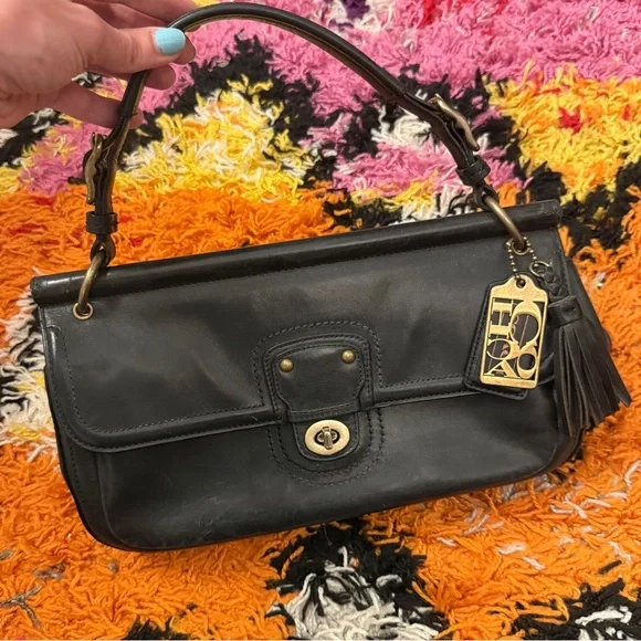 Vintage Coach Legacy City Willis Top Handle Bag - Picture 1 of 9